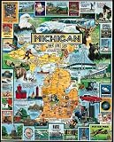 Best of Michigan - 1000pc Jigsaw Puzzle By White Mountain