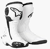 ALPINESTARS SMX PLUS WHITE MOTORCYCLE BOOTS 36/3.5