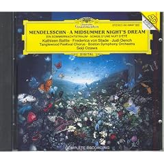 Mendelssohn: A Midsummer Night's Dream