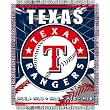 Texas Rangers MLB Triple Woven Jacquard Throw (MLB Series) (48x60")"