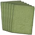 DII Kitchen Millennium Cleaning, Washing, Drying, Ultra Absorbent, Microfiber Dish Towel, 16x19" (Set of 6) - Sage