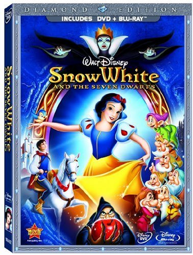 Snow White and the Seven Dwarfs (DVD/Two-Disc Blu-ray + BD Live w/DVD packaging)  [Blu-ray]