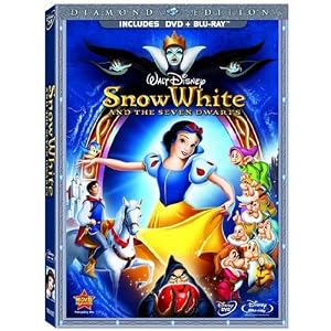 Snow White and the Seven Dwarfs (DVD/Two-Disc Blu-ray + BD Live w/DVD packaging)