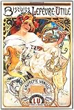 Art Poster, Biscuits Lefevre-Utile - 18.75 x 27.5