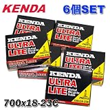 KENDA　ULTRA LITE TUBE　700×18-23C　超軽量 62ｇ 48mm ロングバルブ　×6本セットの画像
