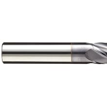 Precision Twist EB3304MV Solid Carbide End Mill, TiAlN Coated, 4 Flute, Ball End