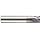 Precision Twist EB3304MV Solid Carbide End Mill, TiAlN Coated, 4 Flute, Ball End