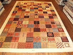 Handmade Pakistani Ghazani Rug 10'x14'