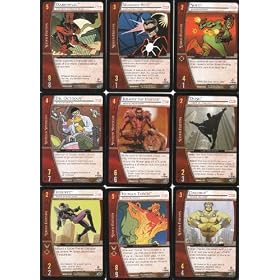 Marvel TCG Vs System Web of Spider-Man First Edition Lot of 27 Unique Character Cards
