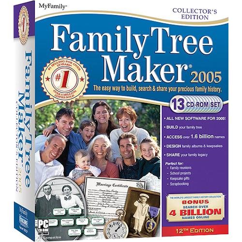 RIVERDEEP Family Tree Maker 12 Collector's Edition