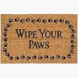 USCOA Intl 31801 DeCoir Brush Entrance Mat - Wipe Your Paws