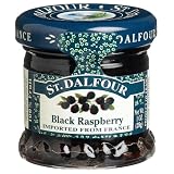 ST. DALFOUR Black Raspberry Conserves, 1 Ounce Jars (Pack of 48)