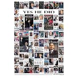 Obama Victory Poster - Yes He Did