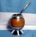 ARGENTINA MATE GOURD YERBA TEA WITH STRAW BOMBILLA 0074