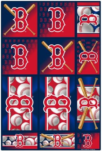 MLB Boston Red Sox 3D Sticker Sheets (Set of 4)