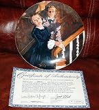 Collector Plate - Gone with the Wind - Golden Anniversary Series Plate #10 - Mellanie & Ashley
