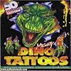 Mighty Dino Tattoos, Over 50 Temporary Tattoos