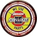 16" Chevy Chevrolet NEON Wall Clock-Neon Sign