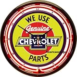 16 Chevy Chevrolet NEON Wall Clock-Neon Sign