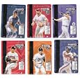 J. Giambi, J. Conine, M. Martinez, K. Jordan, B. Colon, D. Fletcher S/N Baseball Cards