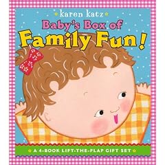 Baby's Box of Family Fun: A 4-Book Lift-the-Flap Gift Set: Where Is Baby's Mommy?; Daddy and Me; Grandpa and Me, Grandma and Me