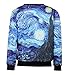 LoveLiness Womens Van Gogh Starry Night Print Pullover Sweatshirt Sweaters