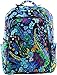 Vera Bradley Laptop Backpack (Updated Version) with Solid Color Interiors (Midnight Blues with Navy Interior)