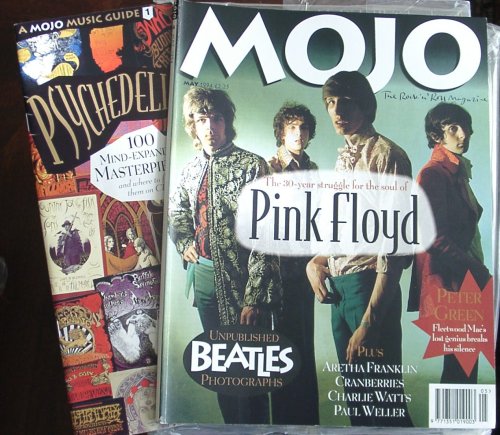Mojo Magazine Issue 6 (May, 1994) (Pink Floyd cover) (comes with free Psychedelia 100 Mind-Expaning Masterpieces booklet)