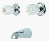 Globe Union 22207CP Do it Best 2-Handle Tub Faucet