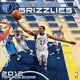 2012 MEMPHIS GRIZZLIES 12X12 WALL CALENDAR