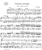 Rossini: Il Barbiere di Siviglia - Ecco, ridente in cielo - Almaviva, tenor: Instantly download and print sheet music