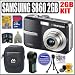 Samsung S860 8.1MP Digital Camera (Black) + 2GB Deluxe Accessory Kit w/ 3 Year Extended Warranty