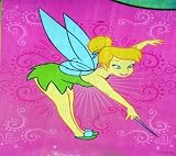Tinker Bell pink Fairies Raschel Royal Plush Throw Blanket