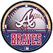 MLB Atlanta Braves Round Clock