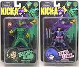 キック・アス/6インチ アクションフィギュア/キック・アス & ヒット・ガール 2種セット