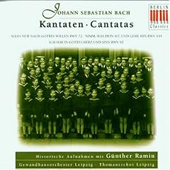 G�nther Ramin, Bach Cantatas Part 3 (Kantaten Bwv 72, 144, 92)