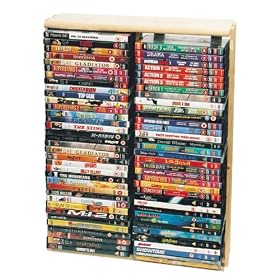 F.S.C. Pine Crate For 70 DVD's