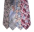 Neck Tie Lot of 4 Mens Art Decor and Geometric Neckties