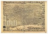 Historic Elizabeth. New Jersey, c. 1898 (S) Panoramic Map Poster
Print Reprint Giclee