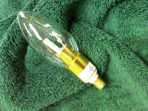 Martek LEDTC/DM/LED 3.5 Watt High Performance Dimmable Chandelier Bulb Candelabra Base