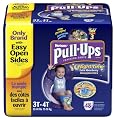 Huggies Pull-Ups Nighttime Training Pants Size 3T-4T Biggie Pack Boy, 48-count Box