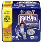 Huggies Pull-Ups Training Pants, Nighttime, Boys, 3T-4T, 48 Count