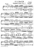 Bach J.S. English Suite No. 3 in G Minor: Instantly download and print sheet music