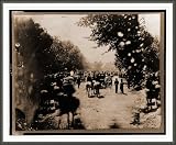Civil War Photo (S): Soldiers(?) in wagons and mounted on horses during the grand review of the Union Ar