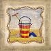 Happy Days - Bucket And Spade, Art Poster by Sean Aherne