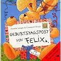 Geburtstagspost von Felix - Minibuch 12 x 12 cm mit vielen echten Ueberraschungen