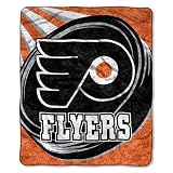 Philadelphia Flyers NHL Sherpa Throw (Puck Series) (50x60")