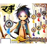マギ MAGI ラビリンスジェムプレート 全7種 ストラップ 連載全7種 1 アラジン 2 アリババ 3 モルジアナ 4
