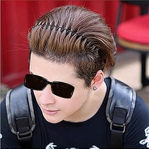 Xingzhe Metal Hair Bands For Men Women S Headbands Unisex Black