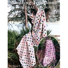 "Breaking Traditions" Cathedral Windows Quick Method Quilt